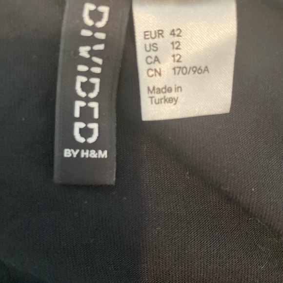 H&M  Divided Color Block Top - Picture 2 of 3